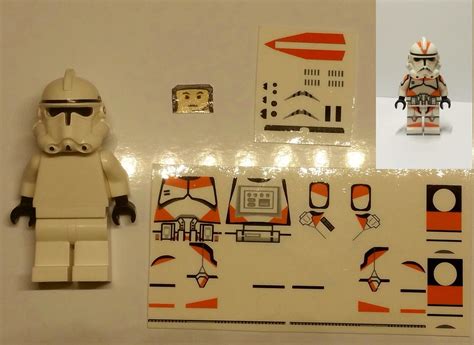 Lego Star Wars Custom Decal Kit For Sale 10 Euros Flickr