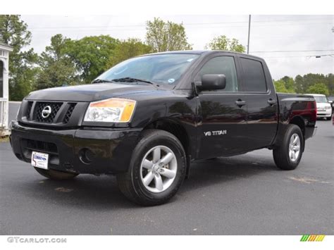 2010 Galaxy Black Nissan Titan Xe Crew Cab 64555037 Photo 1 Car Color Galleries