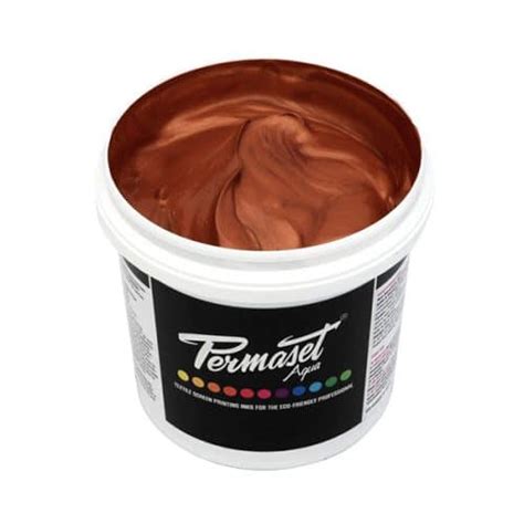 Metallic Copper Permaset Aqua 1L Permaset Aqua Printmaking Inks