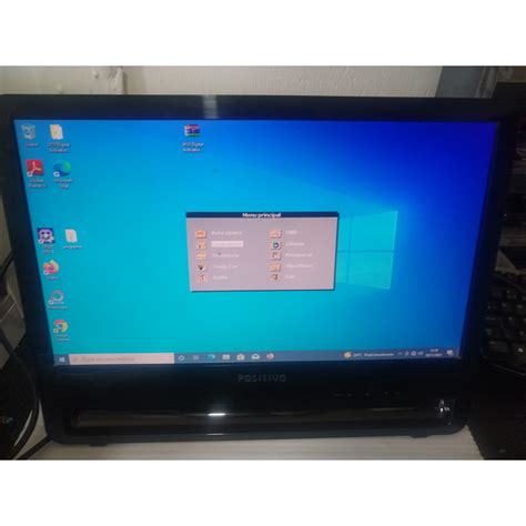 Monitor Positivo Fit856 19 polegadas pequeno detalhe ler descrição