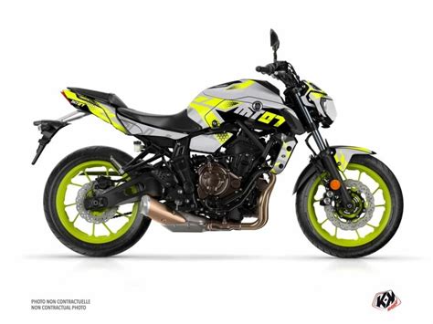 Kit D Co Moto Sanctuary Yamaha Mt Jaune Bon Cadeau Id Al Pour