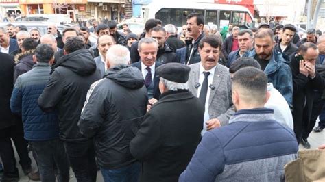 AK Parti Hakkari Belediye Başkan adayı Ölmez e ziyaretler sürüyor