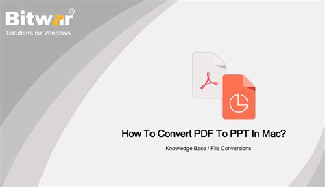 How To Convert Pdf To Ppt In Mac Bitwarsoft