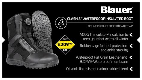 Blauer Clash® 8 Waterproof Insulated Boot Youtube