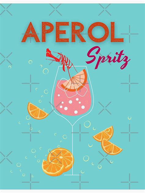 Aperol Spritz Sticker For Sale By DimaT Shirt Art Redbubble