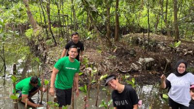 Lagi Komunitas Mangrove Jakarta Id Shaia Beauty Tanam Puluhan Pohon