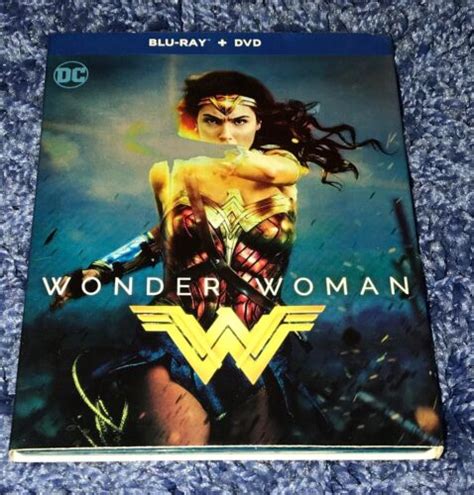 Wonder Woman Blu Ray And DVD Set DC Comics Gal Gadot Films Superhero