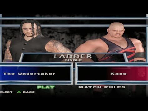 The Undertaker Vs Kane Ladder Match Wwe Smackdown Here Come The