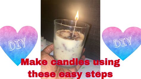 Beginners Candle Making Basic Candle Making Youtube