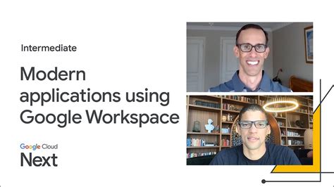 Create Modern Applications For Google Workspace YouTube