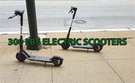 Best 5 Electric Scooters that can hold 300 lbs in 2020 - Electric ...