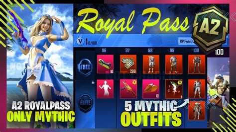 Royale Pass A To Rewards Rp Outfit Upgrade Emote C S