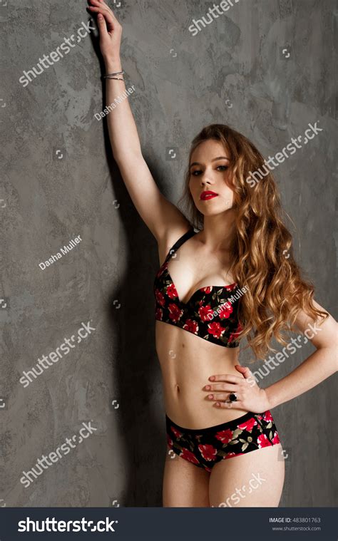 Sexy Fashion Blonde Woman Long Hair Stock Photo Shutterstock
