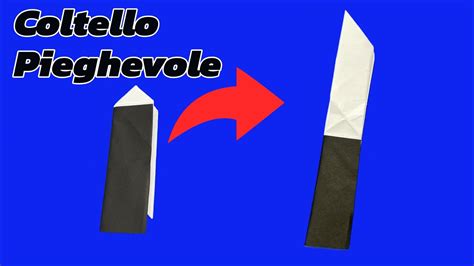 Fai Da Te Come Creare Un Coltello Pieghevole Di Carta Coltello