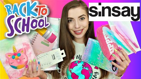 ZAKUPY DO SZKOŁY SINSAY BACK TO SCHOOL 2021 HAUL YouTube