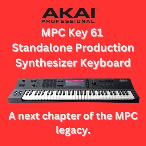 Akai MPC Key 61 Standalone Production Synthesizer Keyboard Audio