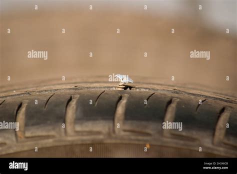 Car Punctured Hi Res Stock Photography And Images Alamy