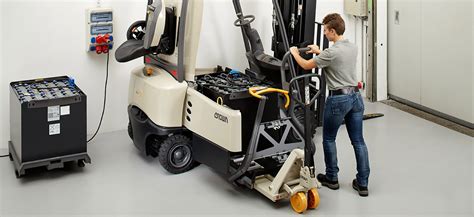 Sit Down Counterbalance Forklift SC Crown Equipment