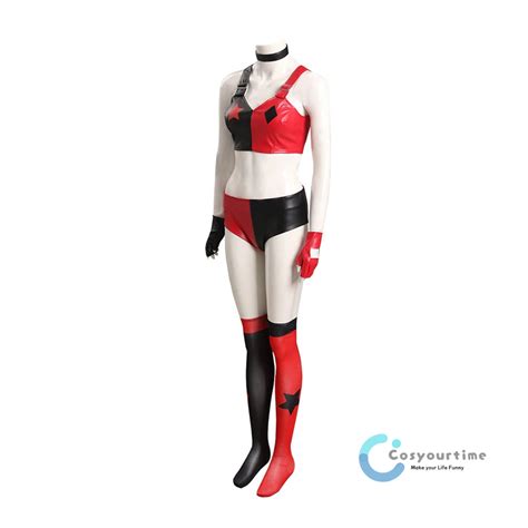 Suicide Squad Harley Quinn Cosplay Harleen Quinzel Costume Woman Halloween Suit Ebay