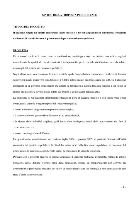 Il Paziente Colpito Da Infarto Miocardico Acuto Trattato O No Con