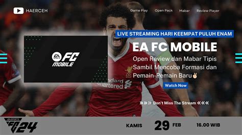 Mencoba Morning Person Hari Kedua Puluh Satu Live Streaming Game Ea Fc