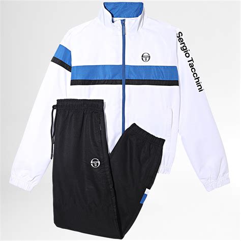 Sergio Tacchini Ensemble De Survetement Enfant Chuck 39937 Blanc Bleu