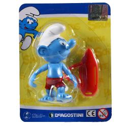 Collectible figurine DeAgostini The Smurfs lifeguard Nº55