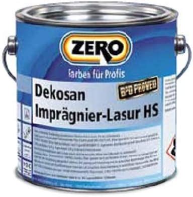 Zero Dekosan Impr Gnier Lasur Hs Nussbaum Ml Amazon De Baumarkt