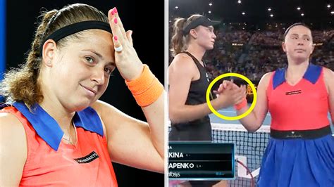 Jelena Ostapenko slammed for 'classless' Australian Open moment - Yahoo ...