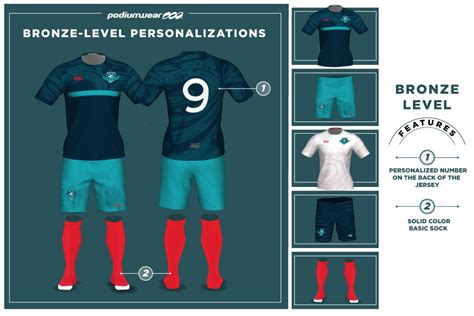 Create Custom Soccer Uniform Designs | Personalized Club Jerseys | Podiumwear