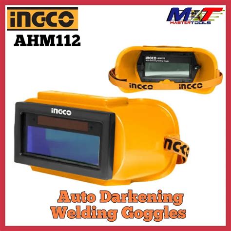 Ingco Auto Darkening Welding Goggles Ahm112 Lazada Ph