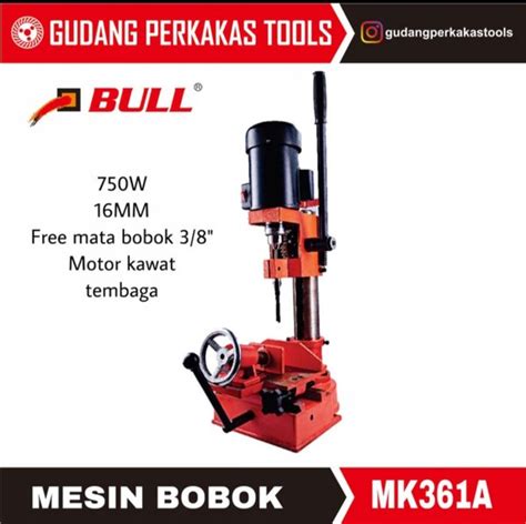 Jual Mesin Bor Bobok Chisel Tebok Pahat Kayu Bull Mk A Di Lapak