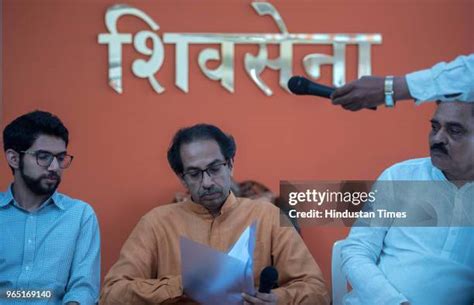 Aditya Thackeray Press Conference Photos And Premium High Res Pictures Getty Images