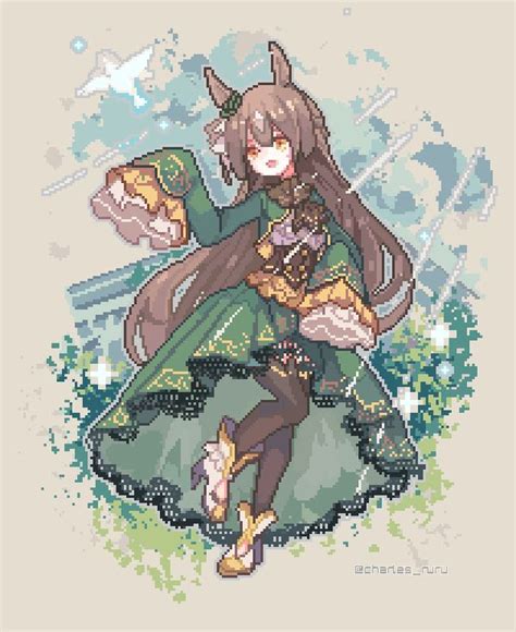 Cool Pixel Art Anime Pixel Art Anime Art Character Art Character