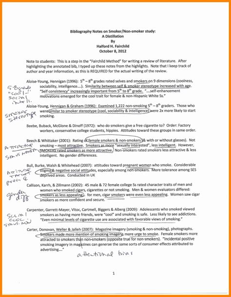 30 Sample Apa Annotated Bibliography Tate Publishing News