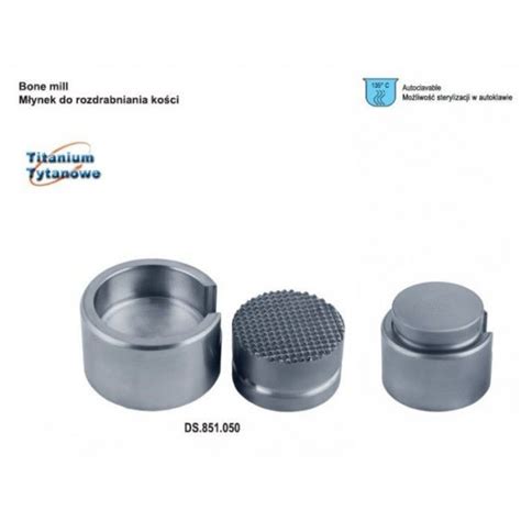 Bone Mill Crusher Titanium