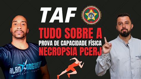 Tudo Sobre O Taf No Concurso Da Pcerj Para T Cnico E Auxiliar De