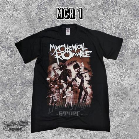 Jual Geser Kiri Kaos My Chemical Romance Mcr Welcome To Black Parade