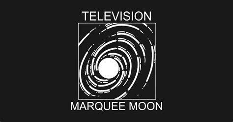 Television Marquee Moon Television Marquee Moon Sticker Teepublic