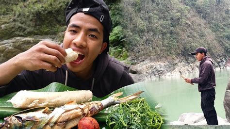 Catch Cook Borali Fish With Wild Vegetables Siang River