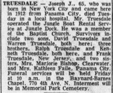 Joseph Johnston Truesdale Jr 1892 1958 Find A Grave Memorial