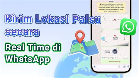 Cara Mengirim Lokasi Palsu Secara Real Time Di Whatsapp