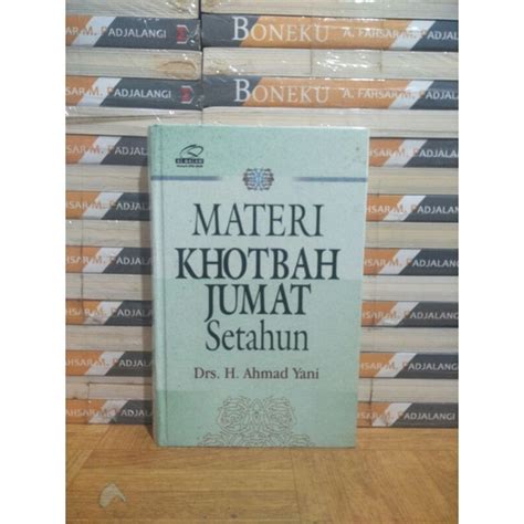 Jual BUKU ORIGINAL MATERI KHOTBAH JUMAT SETAHUN Shopee Indonesia