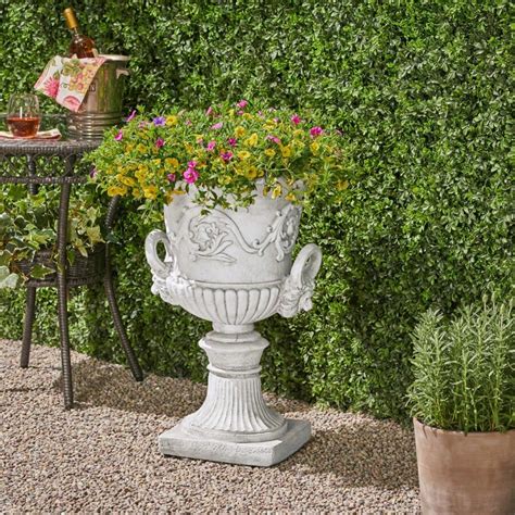 Mgo Garden Urn Planter Shein Pt