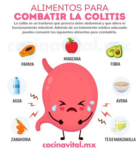 7 alimentos para combatir la colitis Olvídate del vientre inflamado