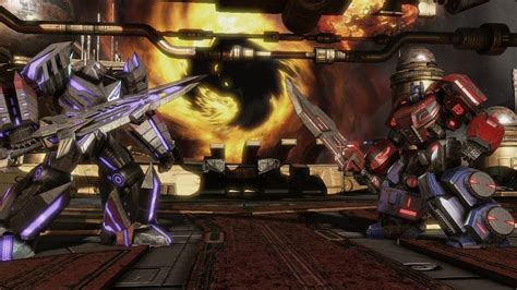 TRANSFORMERS Fall Of Cybertron Optimus Prime Vs Megatron Hard Level