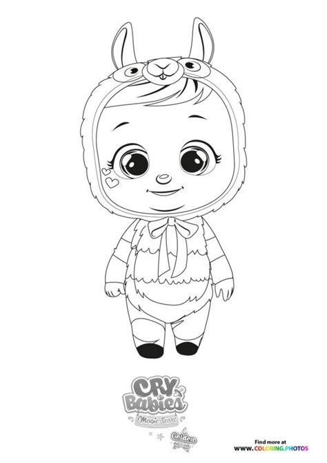 Lena - Cry Babies - Gold Edition - Coloring Pages for kids | Baby ...