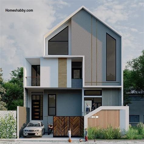 Fasad Rumah Scandinavian Koleksi Gambar Modern House Facades