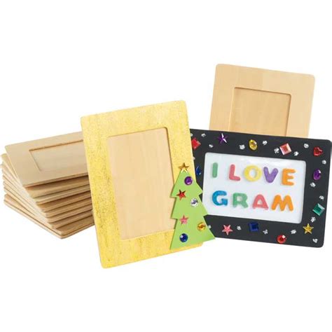 Colorations Wooden Standing Frames Set Of