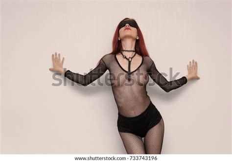 Sexy Naked Girl Mask Stock Photo Shutterstock